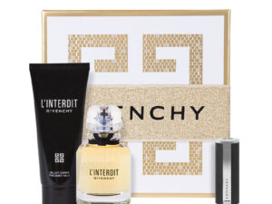 Givenchy L'Interdit Set: EdP 50 ml + BL 75 ml + Le Rouge Interdit Intense Silk Lipstick N° 333