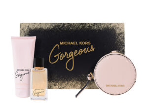 Micheal Kors Gorgeous Set: EdP 100 ml + Body Lotion 100 ml + Round Purse