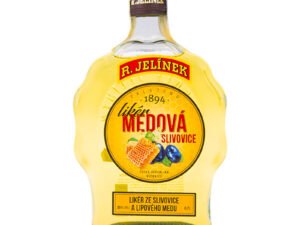 R.Jelínek slivovice medová budík 0