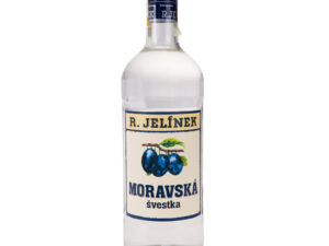 Rudolf Jelínek Moravská Švestka 38% 1 l (holá láhev)
