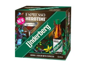 Underberg Herbtini Herbal Liquor with Espresso 27% 12 x 0
