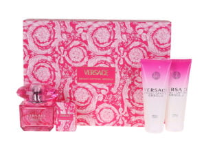 Versace Bright Crystal SET : EdP 90ml + BL 100ml +SG 100ml +EdP 5ml