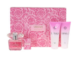 Versace Bright Crystal Set: EdT 90 ml + Bath and Shower Gel 100 ml + EdT 5 ml