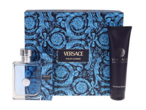 Versace Pour Homme Set : EdT 100ml +Hair and Body Shampoo 150ml + EdT 10ml