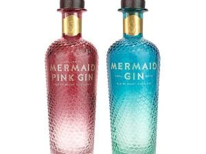 Zvýhodněný set = Mermaid Gin + Mermaid Pink 40,0% 1,4 l - investiční alkohol