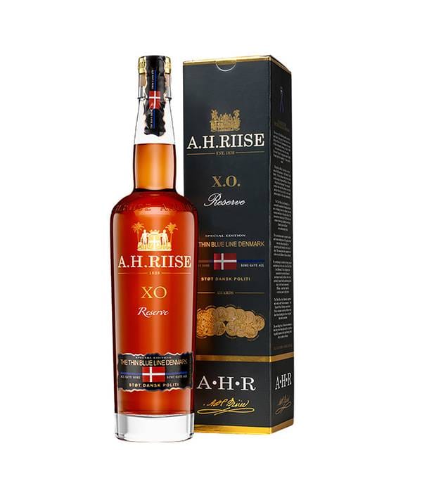 A.H. Riise XO Reserve The Thin Blue Line 40,0% 0,7 l - investiční alkohol