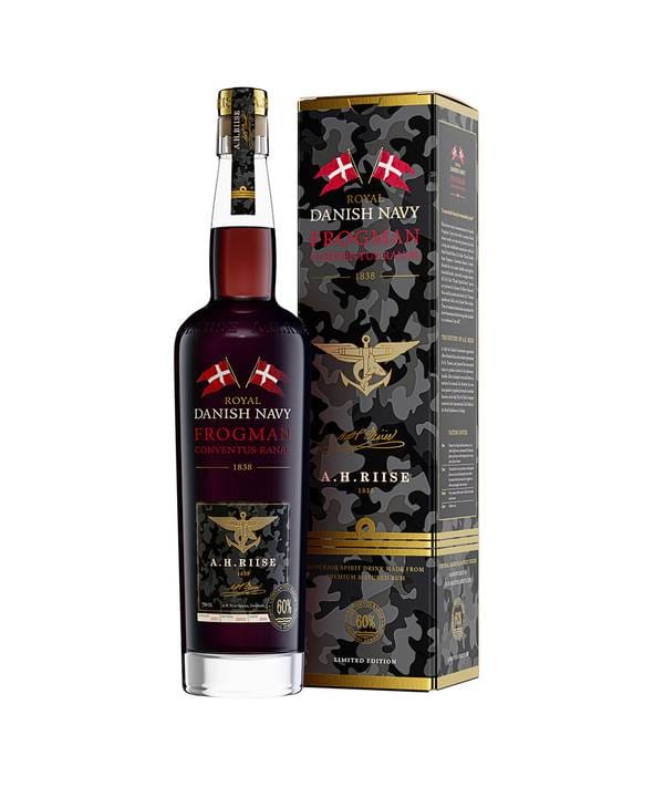 A.H. Riise Royal Danish Navy Frogman Conventus Ranae 60,0% 0,7 l - investiční alkohol