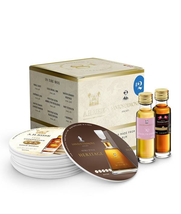 A.H. Riise Tasting Kit #2 Henriette 40,31% 0,18 l - investiční alkohol