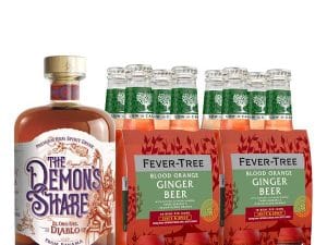 The Demon's Share 3 Y.O. & Blood Orange Ginger Beer 40,0% 2,3 l - investiční alkohol