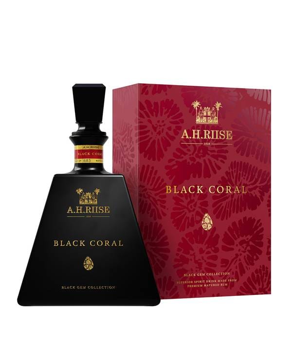 A.H. Riise Black Coral 45,8% 0,7 l - investiční alkohol