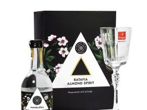 Ratafia Almond Spirit Mandlička Gift Box 33,0% 0,1 l - investiční alkohol