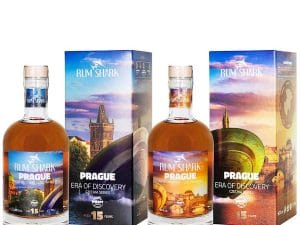 Rum Shark UFO 4 Prague 15 Y.O. Multi Sada 47,5% 1,4 l - investiční alkohol