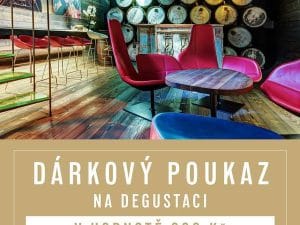 Dárkový poukaz na degustaci 990 Kč - investiční alkohol